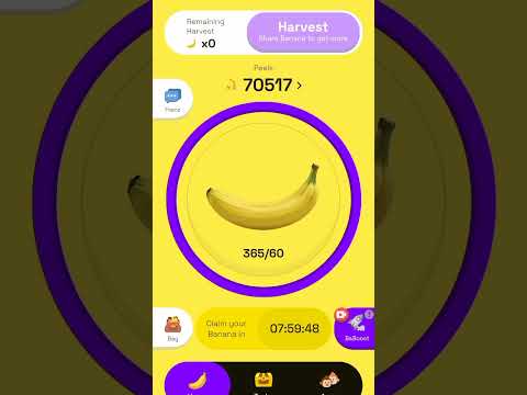 Banana telegram airdrop | Banana airdrop | Banana pells token usdt withdraw | New Update 🍌 #shorts