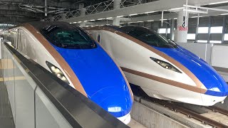 新幹線はくたか560号 車窓 敦賀・福井→東京/ 北陸新幹線 敦賀958発