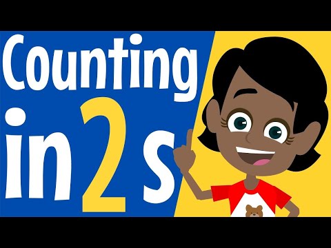 Counting in 2s Song | Count by 2s for Children | Counting Song | Maths Song | 2 | Two