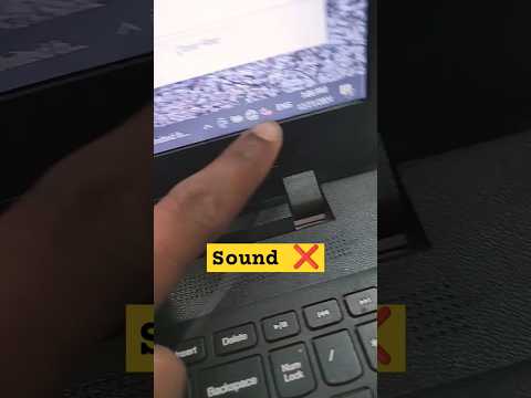 Lenovo IdeaPad 110 Series Laptop Sound Audio Not Working Problem#macnitesh#keyboardtricks#2024short