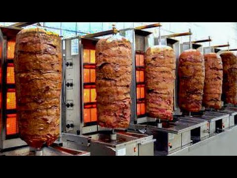 Doner Kebab Factory - How Doner Kebab Is Made | Food Factory