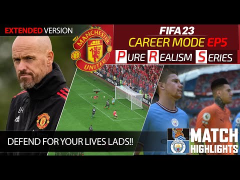 [TTB] FIFA 23 MAN UNITED CAREER EP 5 - THE MANCHESTER DERBY! - EUROPA LEAGUE KICKS OFF & MORE!