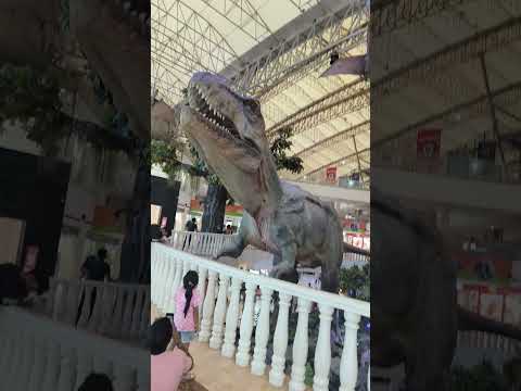 onmaxe mall in Noida ......  Jurassic park theme ......