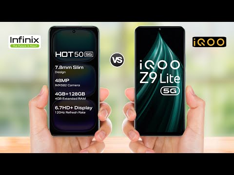 Infinix Hot 50 5g vs IQOO Z9 Lite 5g || Full Comparison