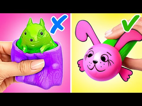 Expensive Fidgets vs Budget DIYs 👑 How to Make Fidgets and Toys for Free by Imagine PlayWorld