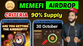 Memefi Airdrop | Memefi are you getting the Airdrop ? Memefi Listing total supply criteria Airdrop