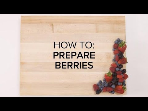 How to prepare berries and make them last longer