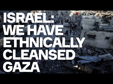 Media COVER UP As Israel CONFESSES Ethnic Cleansing Of Northern Gaza