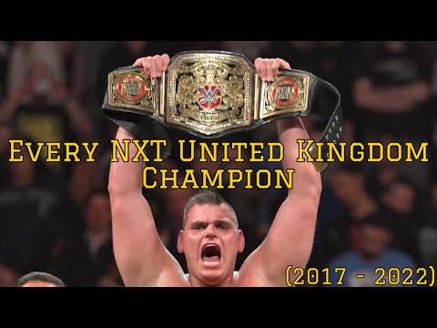 Every NXT United Kingdom Title Change