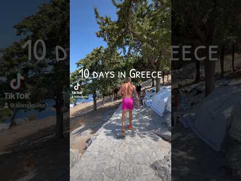 10 days in Greece in 25 seconds ￼ #travel #greekisland #rhodes #vlog #rhodesvlog #rhodesgreece