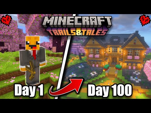 I Survived 100 Days in 1.20 Minecraft Hardcore...