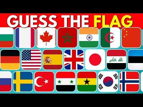 Guess All the 195 Flags of the World | Guess the Country Flag Quiz 2024