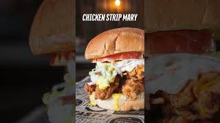 Meet your new best friend. Chicken Strip Mary! #foodspecial #funfood #resortlife #thebarn #sandwich