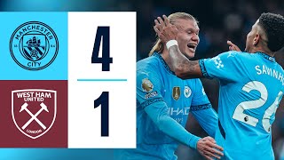 HIGHLIGHTS | MAN CITY 4 - 1 WEST HAM | City Overpower West Ham to Usher in 2025 in Winning Style