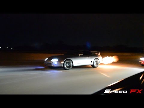 870WHP ZR1 VS 800WHP GT500(AUTO) W/ 1,000whp+ Supra!