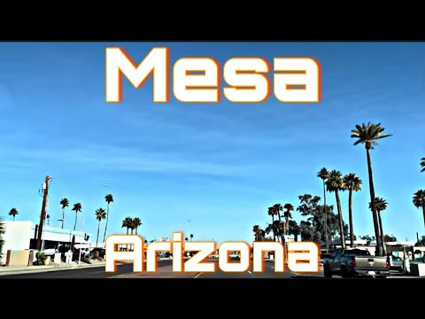 Mesa, Arizona - City Tour & Drive Thru