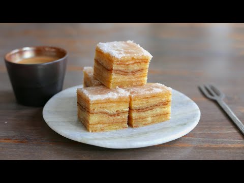 Baumkuchen à la Poêle | wa's Cuisine | バウムクーヘン