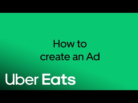 How to create an Ad | Uber Eats