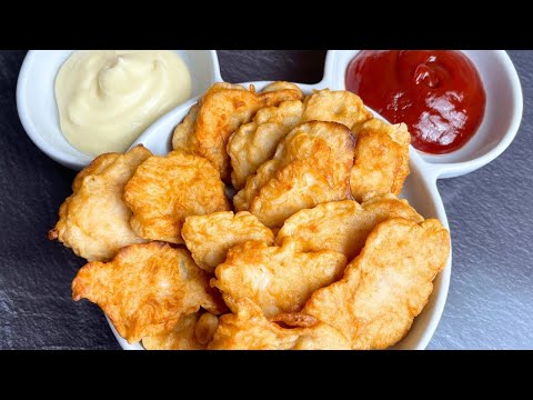 EASY Crispy Chicken Nuggets Recipe