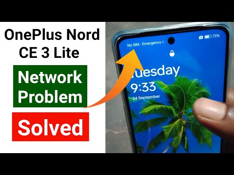 No Sim Card Problem- Solved in OnePlus Mobile | How to fix network problem on oneplus nord ce 3 lite