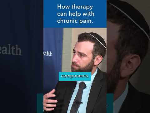 How therapy can help with chronic pain #shorts