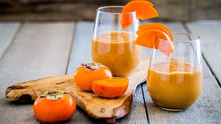 How to Make Persimmon Smoothie for Vitamin C and Fiber And Why It Is Good For Your Health