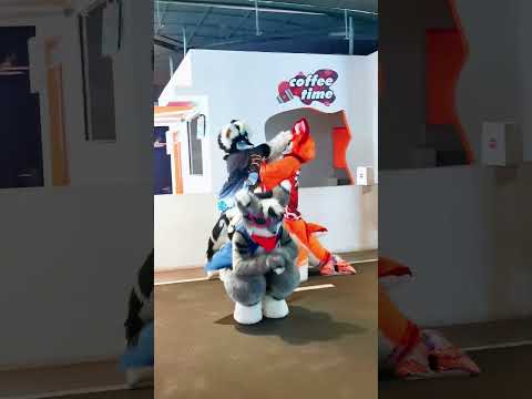 #Dancin at the mall #furry  #sturdy #viral_video #furrytiktok #fypシ゚viral #fursuit #fursuitdance