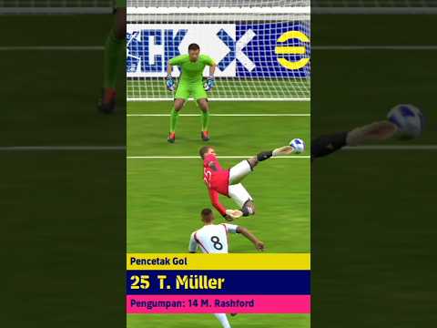 SKILL T.MULLER,Megatron Gol #efotball2024 #newupdate #trendingshorts  #trendingvideo