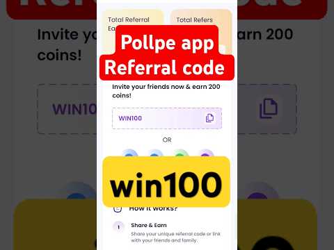 🔥pollpe app referral code 2024 | pollpe app Refer code