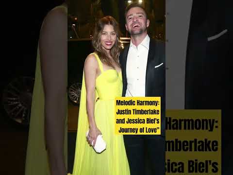 Melodic Harmony: Justin Timberlake and Jessica Biel's Journey of Love#celebrity#shortviral