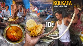 100 Year Old | Father & Son Selling Cheapest Breakfast Of KOLKATA | Street Food