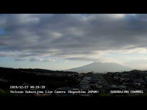 【絶景LIVE】桜島ライブカメラ（噴火・雲海・朝焼け・星空） live camera  volcano-Sakurajima ,Kagoshima,Japan