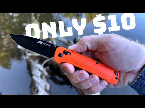 IS IT TRASH? $10 D2 Steel Ozark Trail Walmart Knife