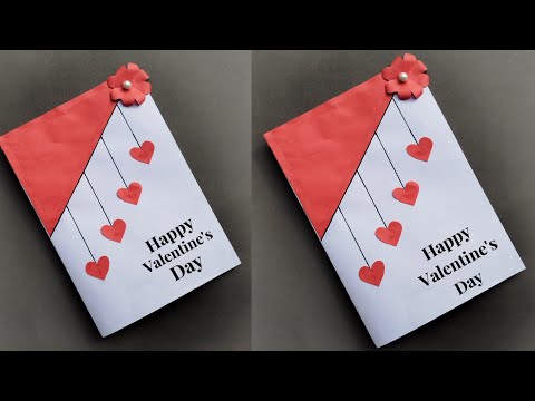 DIY Valentine's Day Greeting Card | How to make Valentine's day card | BestFriend on Valentine's day