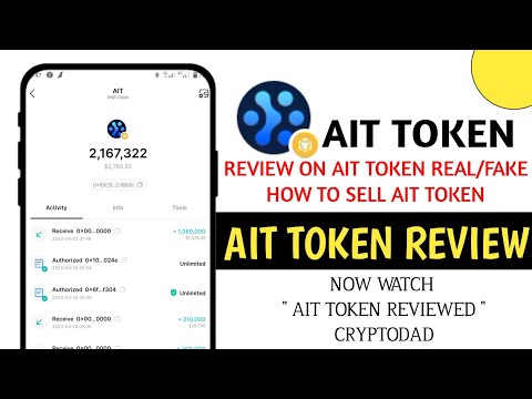 Ait token | Review on ait token on BitKeep | How to sell ait token on trustwallet | Ait token f*ke