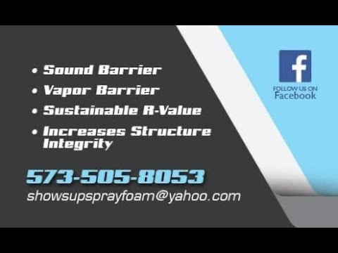 Shows up Spray Foam Shared a lot of information about Foam Insulation