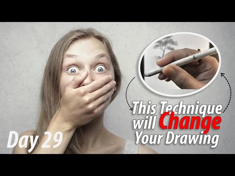 This Technique Will Change Your Drawing | Drawing Series - Day 29 | Smooth Effect in Drawing