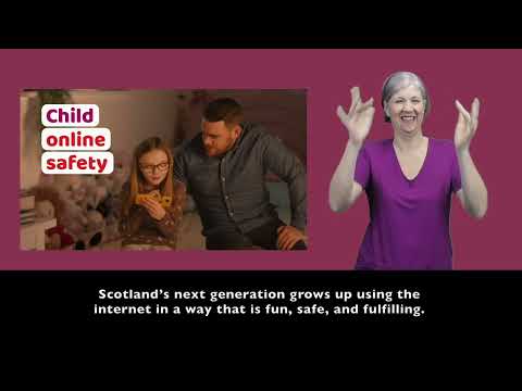 Parent Club: Information on online safety in BSL