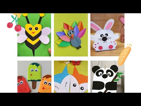 Paper craft ideas for kids l Easy paper craft ideas for kids l