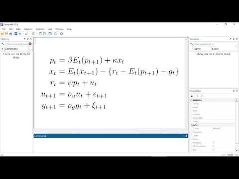 New in Stata 17: Bayesian dynamic stochastic general equilibrium models