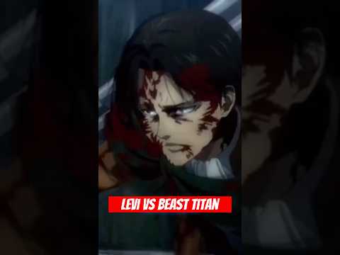 Levi vs. Beast Titan: Epic Showdown! ⚔️🔥