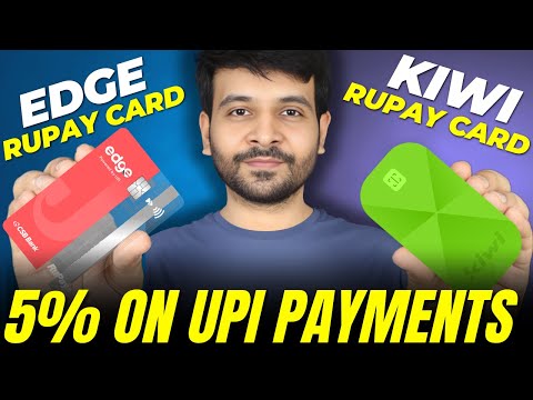 Kiwi Credit Card v/s EDGE Rupay Credit Card | BEST RUPAY CREDIT CARD 2024