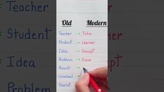 Old v/s modern English #englishthroughmusic #englishlearningsongs #englishlanguage