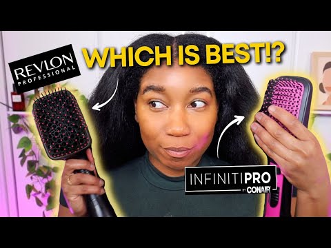 The REVLON ONE STEP Blow Dryer VS. The Conair InfinitiPro Dryer Brush | Which Is Best