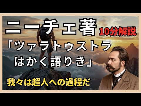 📚 『ツァラトゥストラはかく語りき』解説動画：ニーチェ思想の核心に迫る 🎥