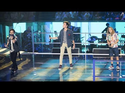 Jack L, Chris and Jack H Sing Wake Me Up | The Voice Kids Australia 2014