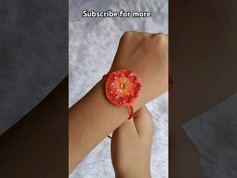 #rakhicraft #rakhimaking #diy #craft #ideas #tutorial #shortsviral #yt #shortsviral