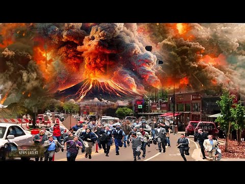 Horrible Today: Seconds Campi Flegrei Supervolcano Powerful Eruption Recorde Live, Threaten Millions