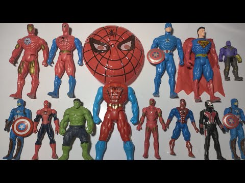 Marvel Toys/Action Figures/Unboxing/Cheap Price/Ironman,Hulk,Thanos, Spiderman/Toys/ASMR