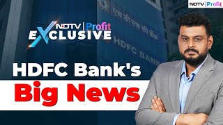 NDTV Profit Exclusive | HDFC Bank May Offload Rs 60,000-70,000 Crore Worth Loan Assets